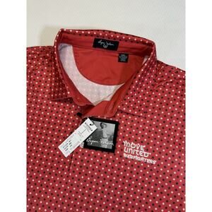 Byron Nelson Move United Warfighters Polo 2XL Red Star Golf Shirt